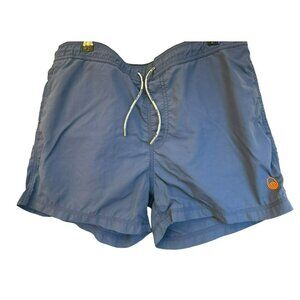 Sail Racing Men's Blue Drawstring Swimwear Shorts Mesh Lined Size Medium